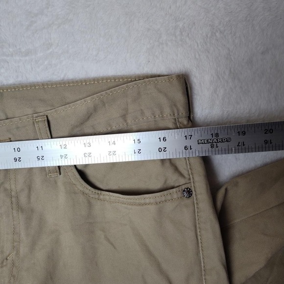 Levis 511 Jeans Mens 32x34 Beige Tapered Slim Denim Cotton 5 Pocket Casual Work - Picture 11 of 13
